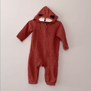 Old Navy Fox Hood Onesie